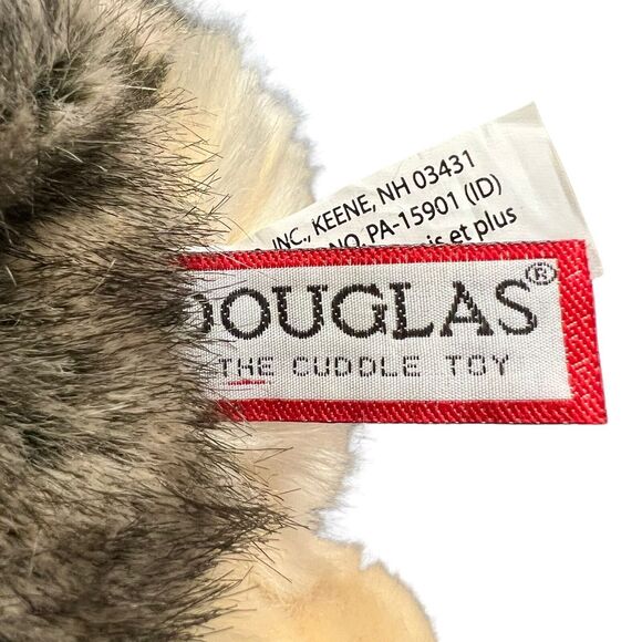 Douglas Cuddle Toys Raina Howling Wolf Stuffed Animal Plush Toy - Picture 6 of 9